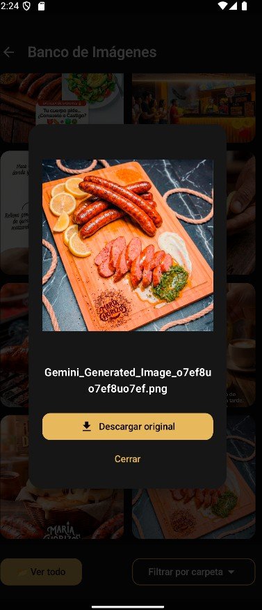 Maria Chorizos App Ventas